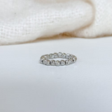 Easton Elle - Beam Stretchy Ring - Silver