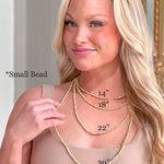 Easton Elle - Small Gold Beam Necklace - Multiple Lengths-110 Jewelry & Hair-Easton Elle-July & June Women's Fashion Boutique Located in San Antonio, Texas