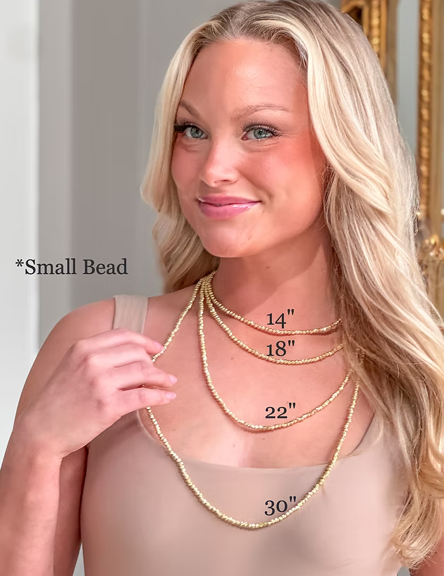Easton Elle - Small Gold Beam Necklace - Multiple Lengths-110 Jewelry & Hair-Easton Elle-July & June Women's Fashion Boutique Located in San Antonio, Texas