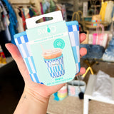 SWIG - Glacier Stripe Iced Cup Coolie - Small-140 Gifts + Home-SWIG-July & June Women's Fashion Boutique Located in San Antonio, Texas