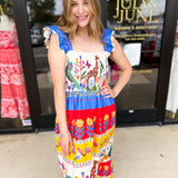 THML - Island Soiree Midi Dress-500 Midi-THML-July & June Women's Fashion Boutique Located in San Antonio, Texas