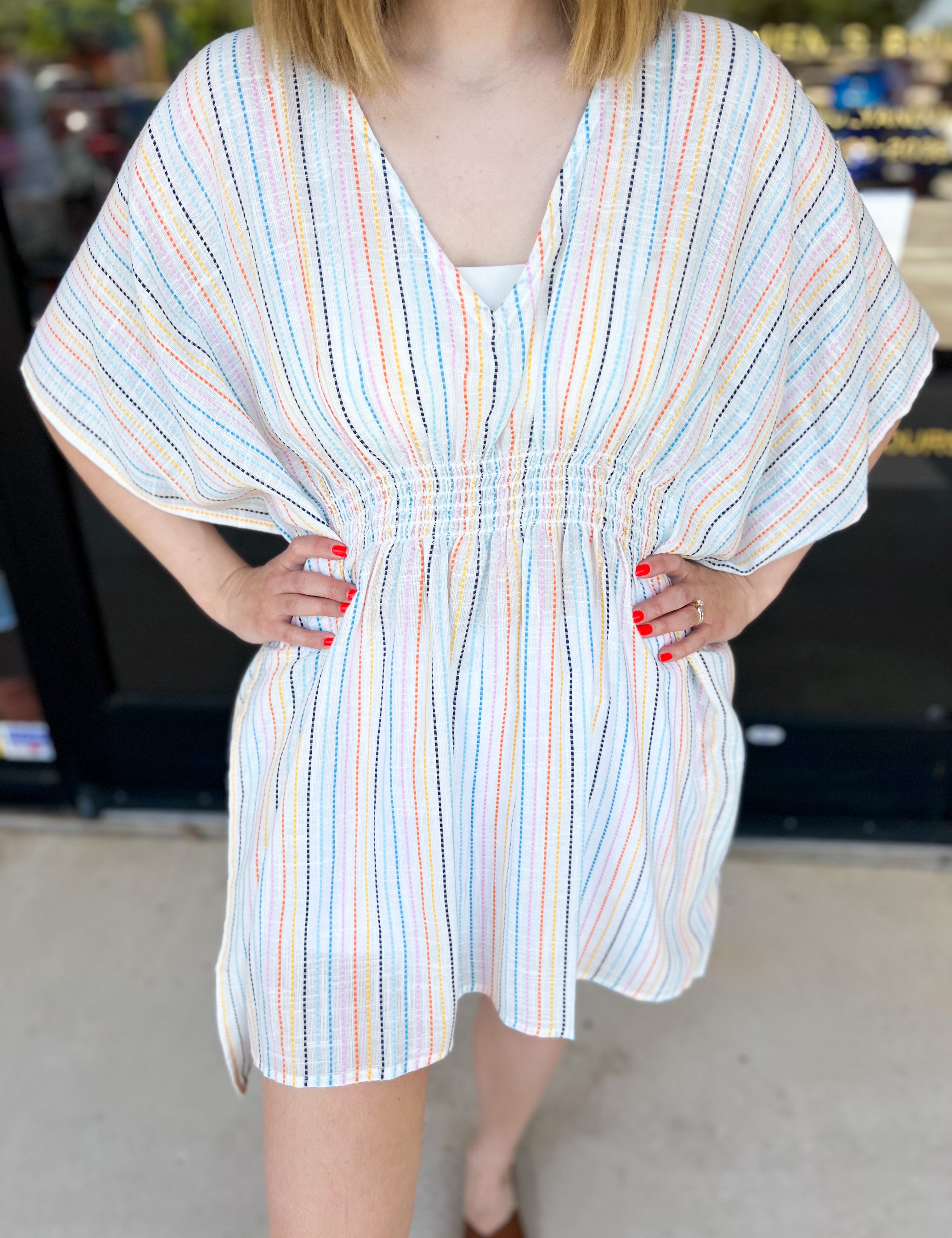 The Jessica Swim Cover Up-300 Athleisure/Lounge-SHIRALEAH-July & June Women's Fashion Boutique Located in San Antonio, Texas