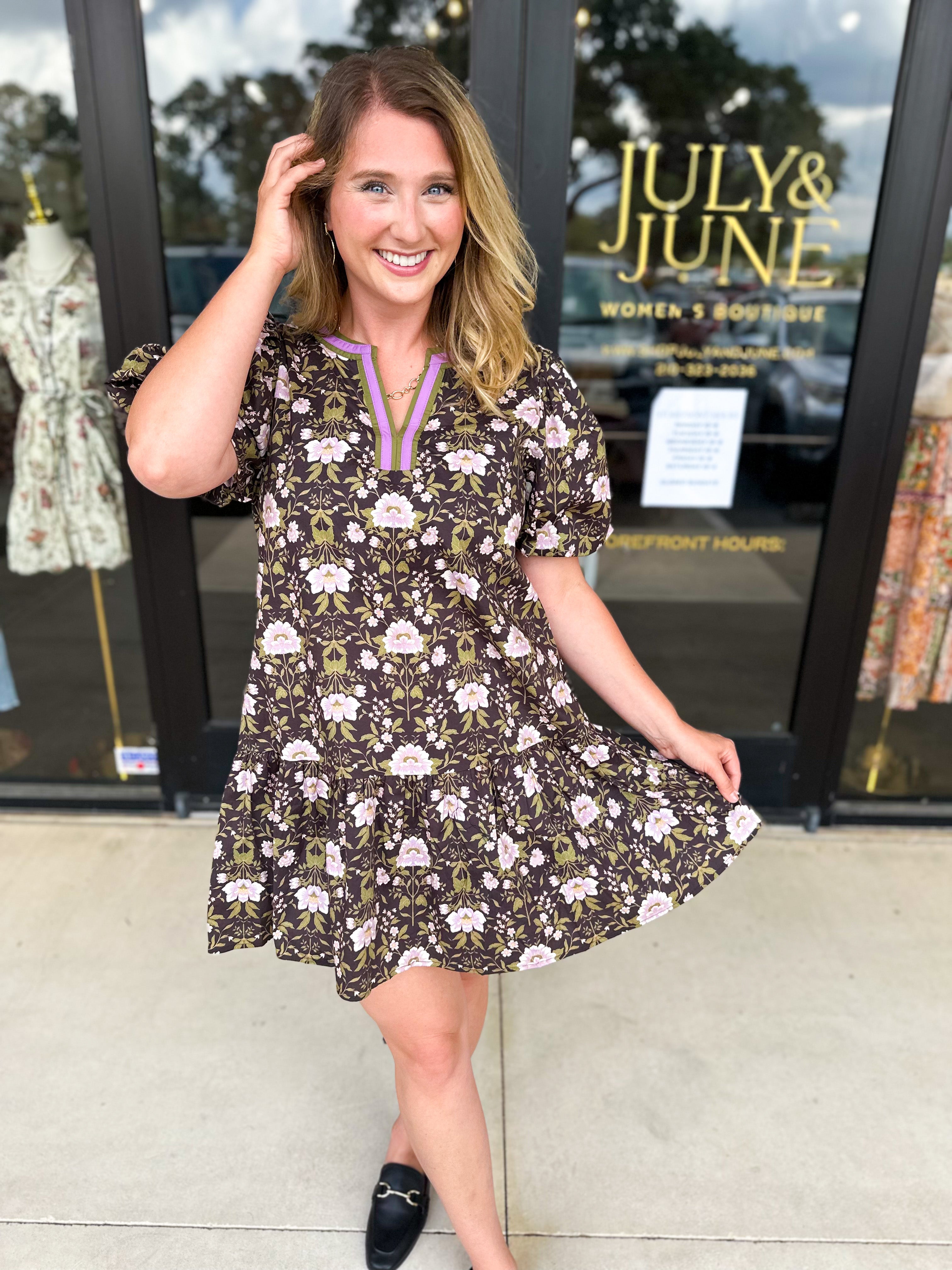 The Kalley Mini Dress - Black-510 Mini-ENTRO-July & June Women's Fashion Boutique Located in San Antonio, Texas