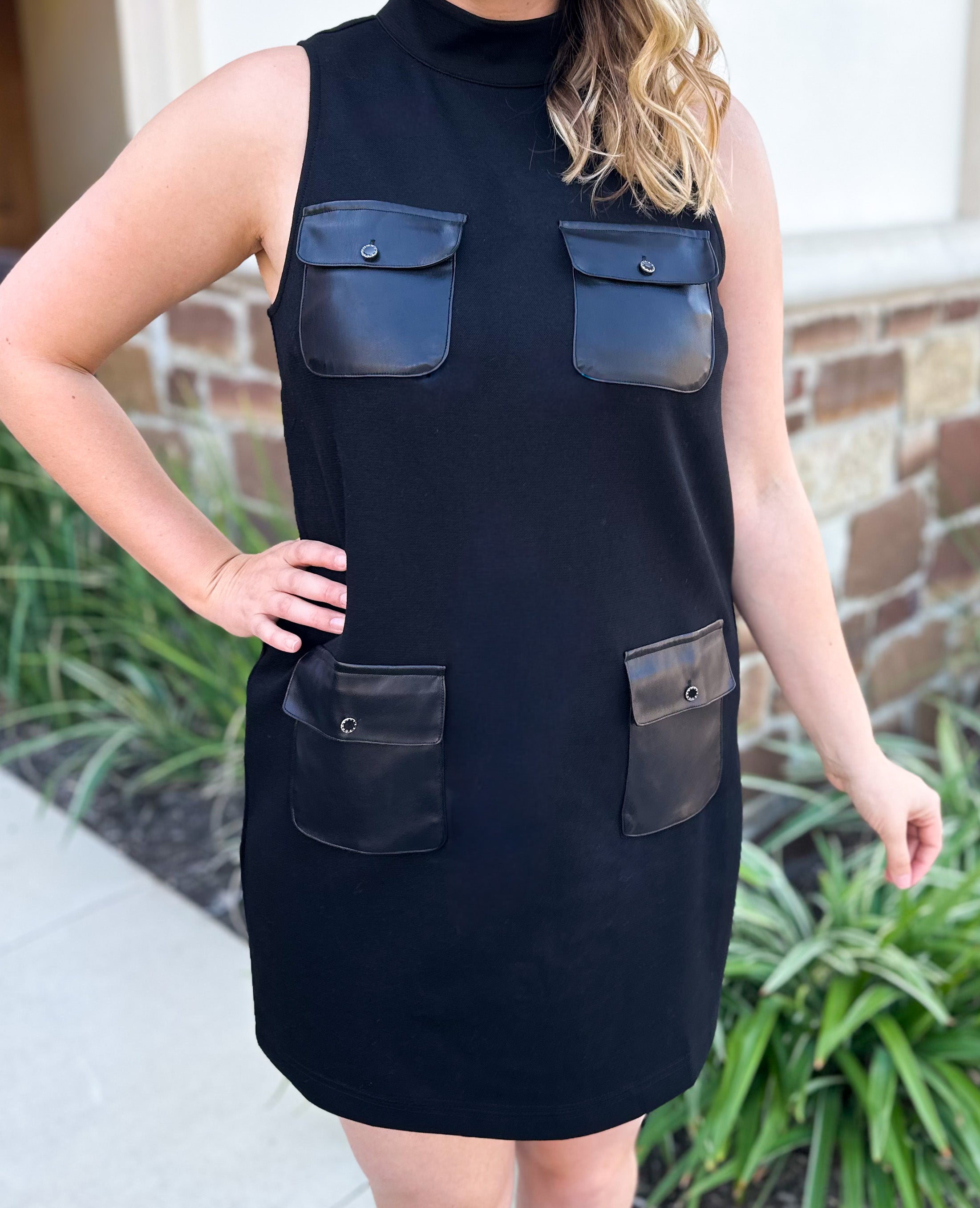 The Audrey Black Mini Dress-510 Mini-FATE-July & June Women's Fashion Boutique Located in San Antonio, Texas