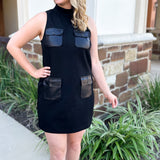 The Audrey Black Mini Dress-510 Mini-FATE-July & June Women's Fashion Boutique Located in San Antonio, Texas