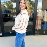 THML - Threaded Oat Sweater-230 Sweaters/Cardis-THML-July & June Women's Fashion Boutique Located in San Antonio, Texas