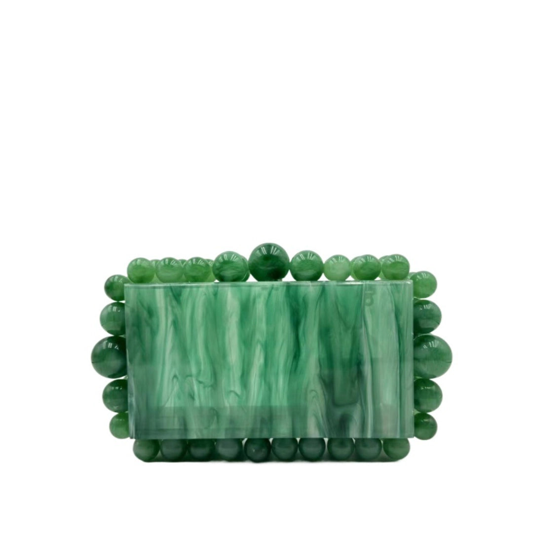 The Cava Clutch - Green-110 Jewelry & Hair-Accessory Concierge-July & June Women's Fashion Boutique Located in San Antonio, Texas