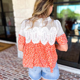 Happy Garden Blouse-200 Fashion Blouses-FATE-July & June Women's Fashion Boutique Located in San Antonio, Texas