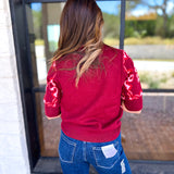 THML - Cherry On Top Sweater-230 Sweaters/Cardis-THML-July & June Women's Fashion Boutique Located in San Antonio, Texas
