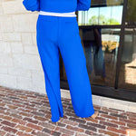 Spring It Girl Trouser - Electric Blue-400 Pants-SKIES ARE BLUE-July & June Women's Fashion Boutique Located in San Antonio, Texas