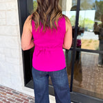 The It Girl Vest - Hot Pink-600 Outerwear-SKIES ARE BLUE-July & June Women's Fashion Boutique Located in San Antonio, Texas