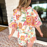 Summer Retreat Skort Set - Pink-510 Mini-ENTRO-July & June Women's Fashion Boutique Located in San Antonio, Texas
