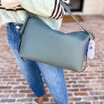 Emory Pebbled Top Handle Bag - Sage-130 Accessories-MELIE BIANCO-July & June Women's Fashion Boutique Located in San Antonio, Texas
