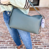 Emory Pebbled Top Handle Bag - Sage-130 Accessories-MELIE BIANCO-July & June Women's Fashion Boutique Located in San Antonio, Texas