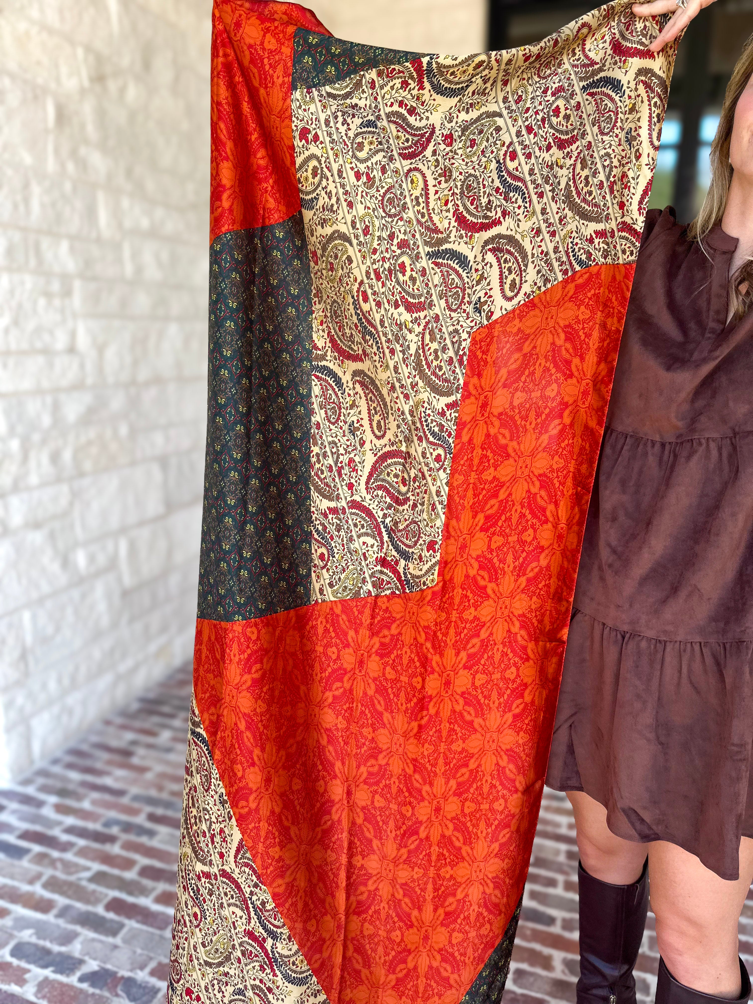 Warm Hues Scarf-130 ACCESSORIES-JODIFL-July & June Women's Fashion Boutique Located in San Antonio, Texas