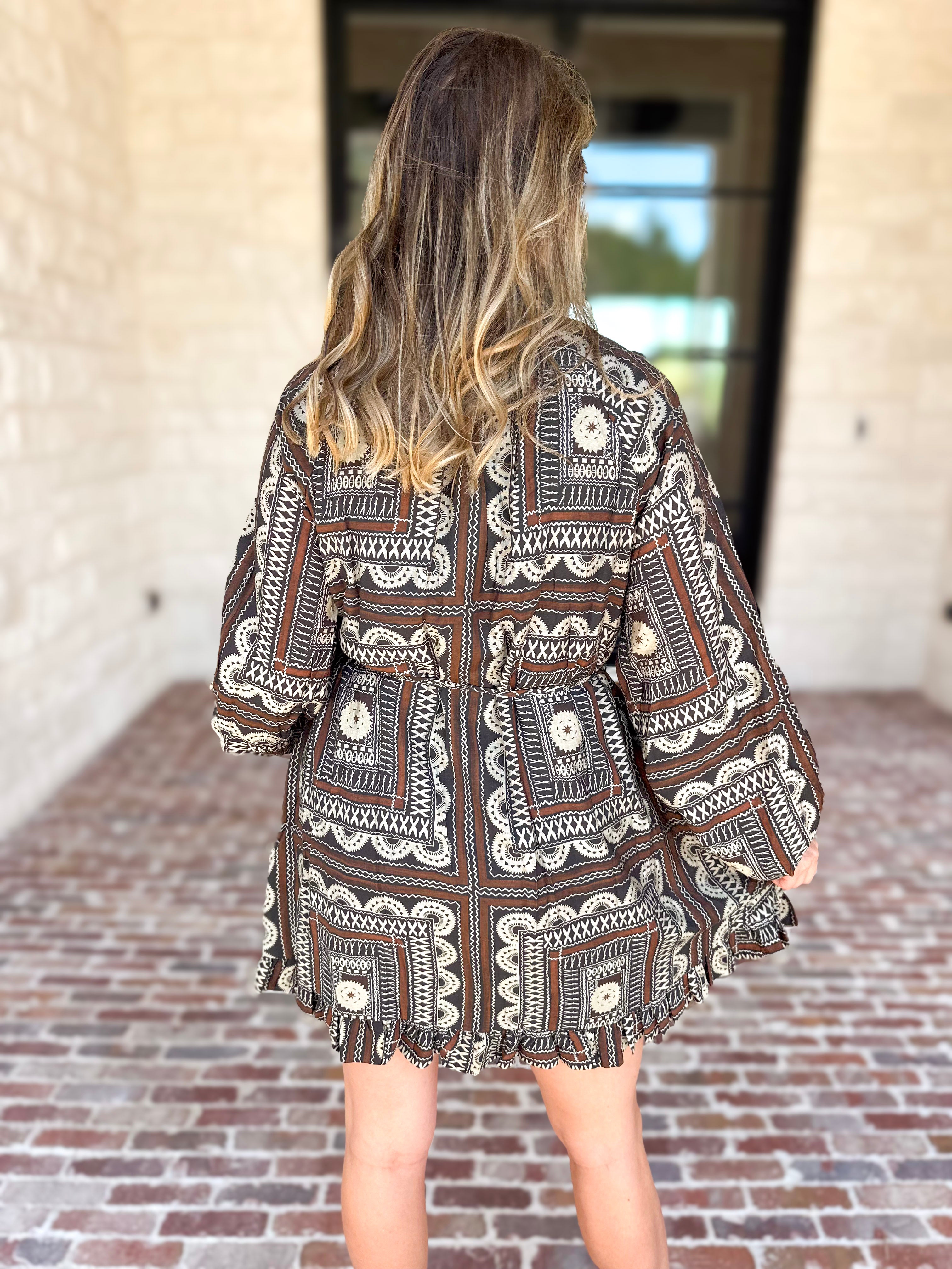 The Evening Stroll Mini Dress-510 Mini-ENTRO-July & June Women's Fashion Boutique Located in San Antonio, Texas