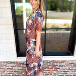 Sandstorm Lace Detail Midi Skirt-410 Shorts/Skirts-TCEC-July & June Women's Fashion Boutique Located in San Antonio, Texas