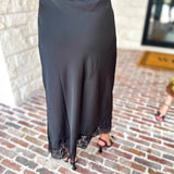 Satin & Lace Date Night Set-500 Midi-TCEC-July & June Women's Fashion Boutique Located in San Antonio, Texas