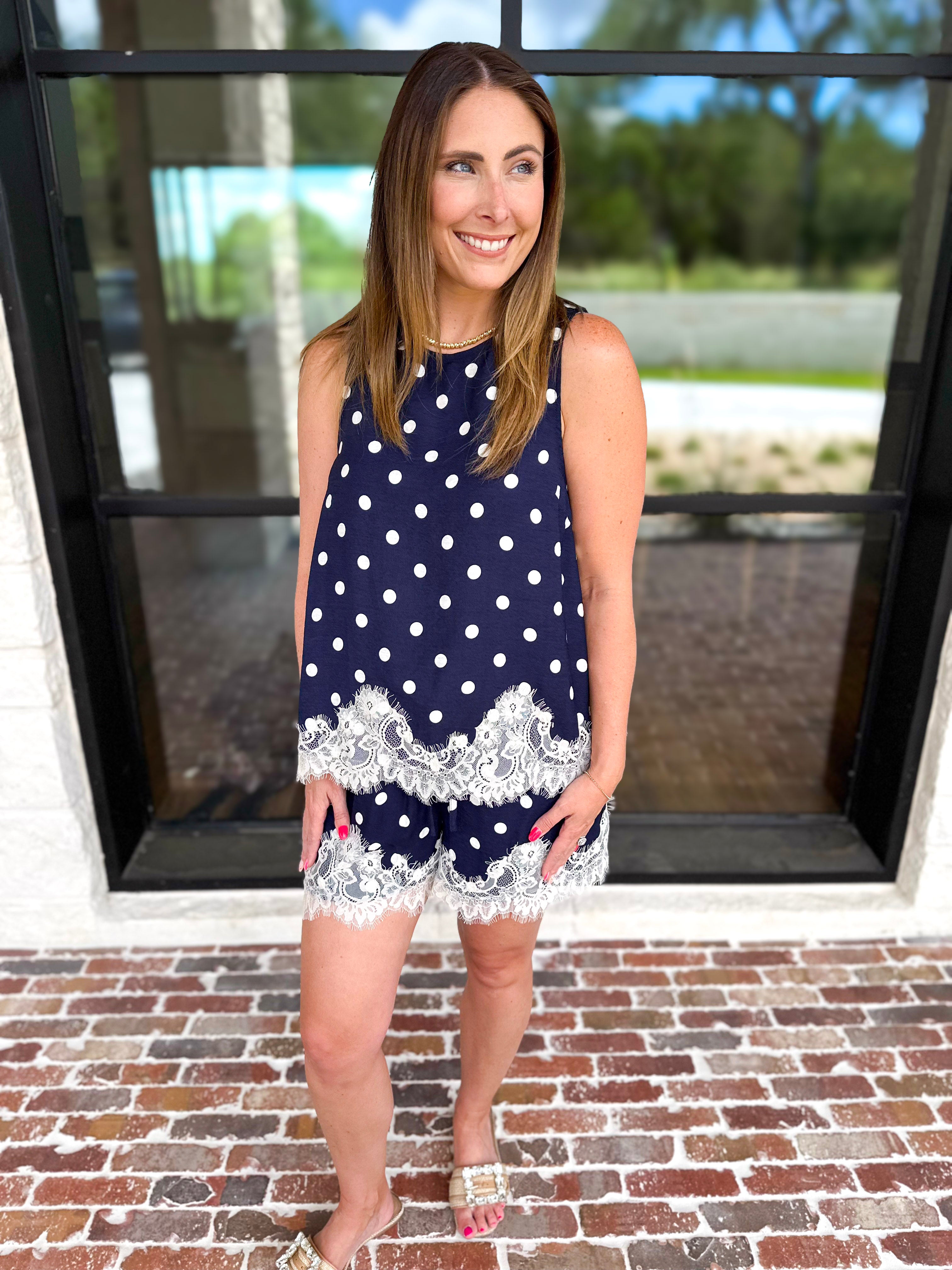 The Dottie Set - Midnight Navy-510 Mini-ENTRO-July & June Women's Fashion Boutique Located in San Antonio, Texas