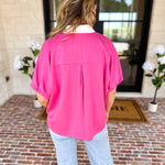 The Sophia Top - Pink-200 Fashion Blouses-ENTRO-July & June Women's Fashion Boutique Located in San Antonio, Texas