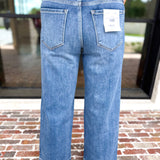 Vervet - High Rise Wide Trouser Style Jeans-400 Pants-VEVERT BY FLYING MONKEY-July & June Women's Fashion Boutique Located in San Antonio, Texas