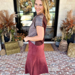 Current Air - The Social Hour Blouse-200 Fashion Blouses-CURRENT AIR CLOTHING-July & June Women's Fashion Boutique Located in San Antonio, Texas