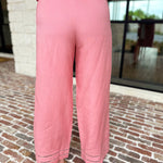 Current Air - The Riviera Pant - Blush-400 Pants-CURRENT AIR CLOTHING-July & June Women's Fashion Boutique Located in San Antonio, Texas