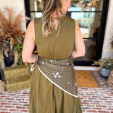 Euro Chic Bubble Midi Dress-500 Midi-ENTRO-July & June Women's Fashion Boutique Located in San Antonio, Texas