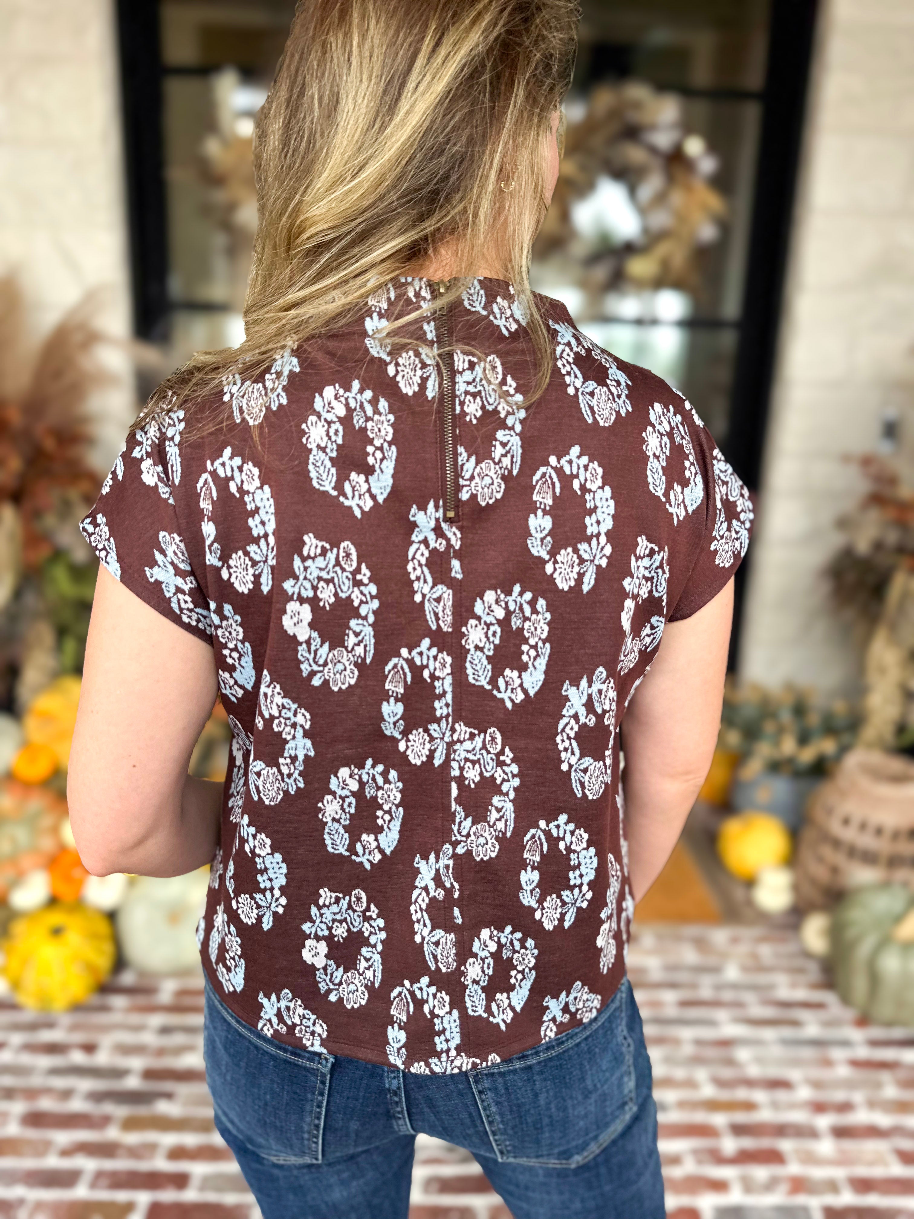 THML - Fall Muse Mock Neck Knit Top-230 Sweaters/Cardis-THML-July & June Women's Fashion Boutique Located in San Antonio, Texas