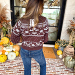 THML - Slight Chill Button Sweater-230 Sweaters/Cardis-THML-July & June Women's Fashion Boutique Located in San Antonio, Texas