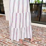 The Coastal Stitch Midi Skirt-410 Shorts/Skirts-SKIES ARE BLUE-July & June Women's Fashion Boutique Located in San Antonio, Texas