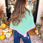 Ziggy Triangle Scarf - Green-130 Accessories-SHIRALEAH-July & June Women's Fashion Boutique Located in San Antonio, Texas