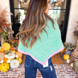 Ziggy Triangle Scarf - Green-130 Accessories-SHIRALEAH-July & June Women's Fashion Boutique Located in San Antonio, Texas
