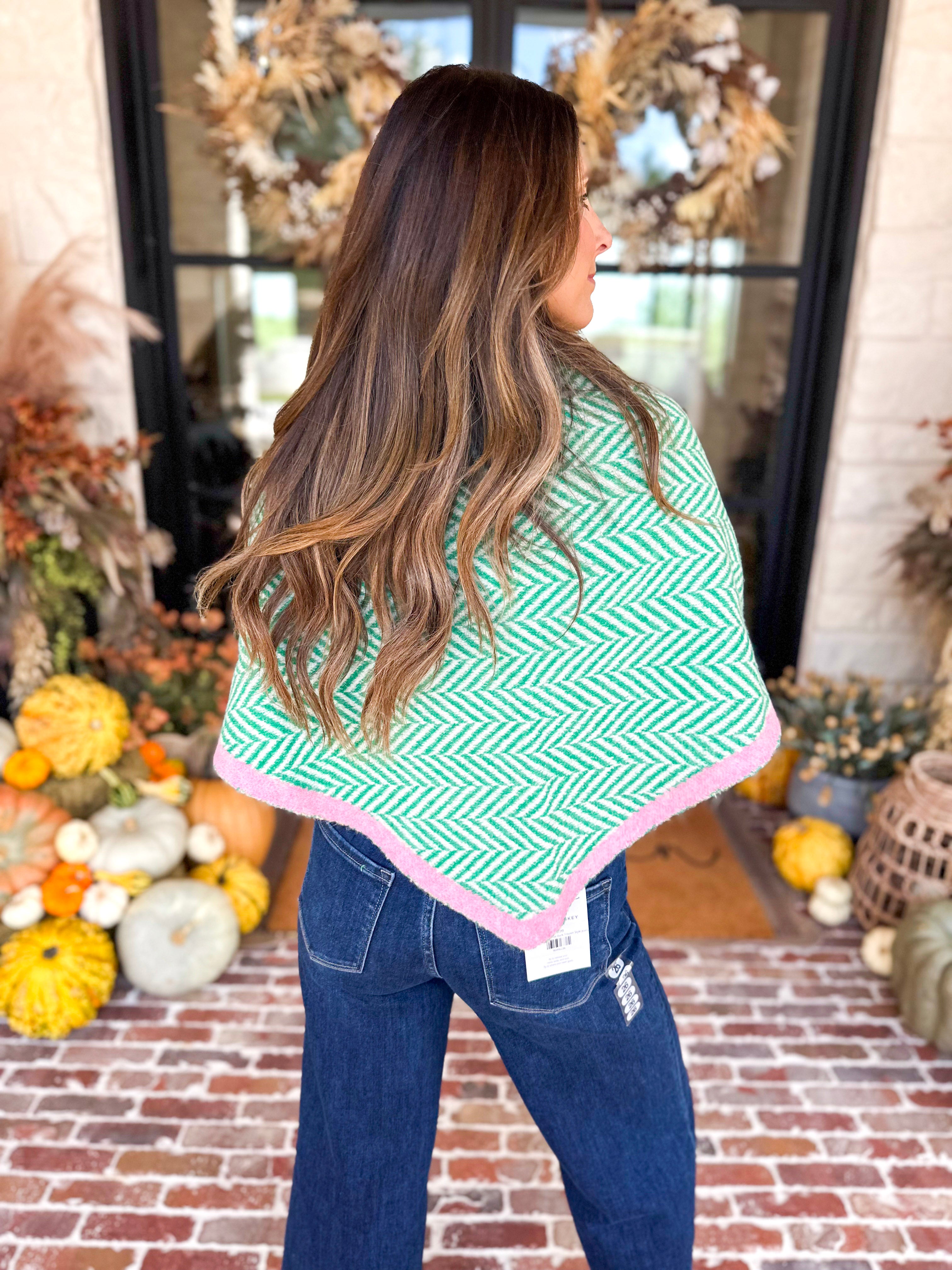 Ziggy Triangle Scarf - Green-130 Accessories-SHIRALEAH-July & June Women's Fashion Boutique Located in San Antonio, Texas