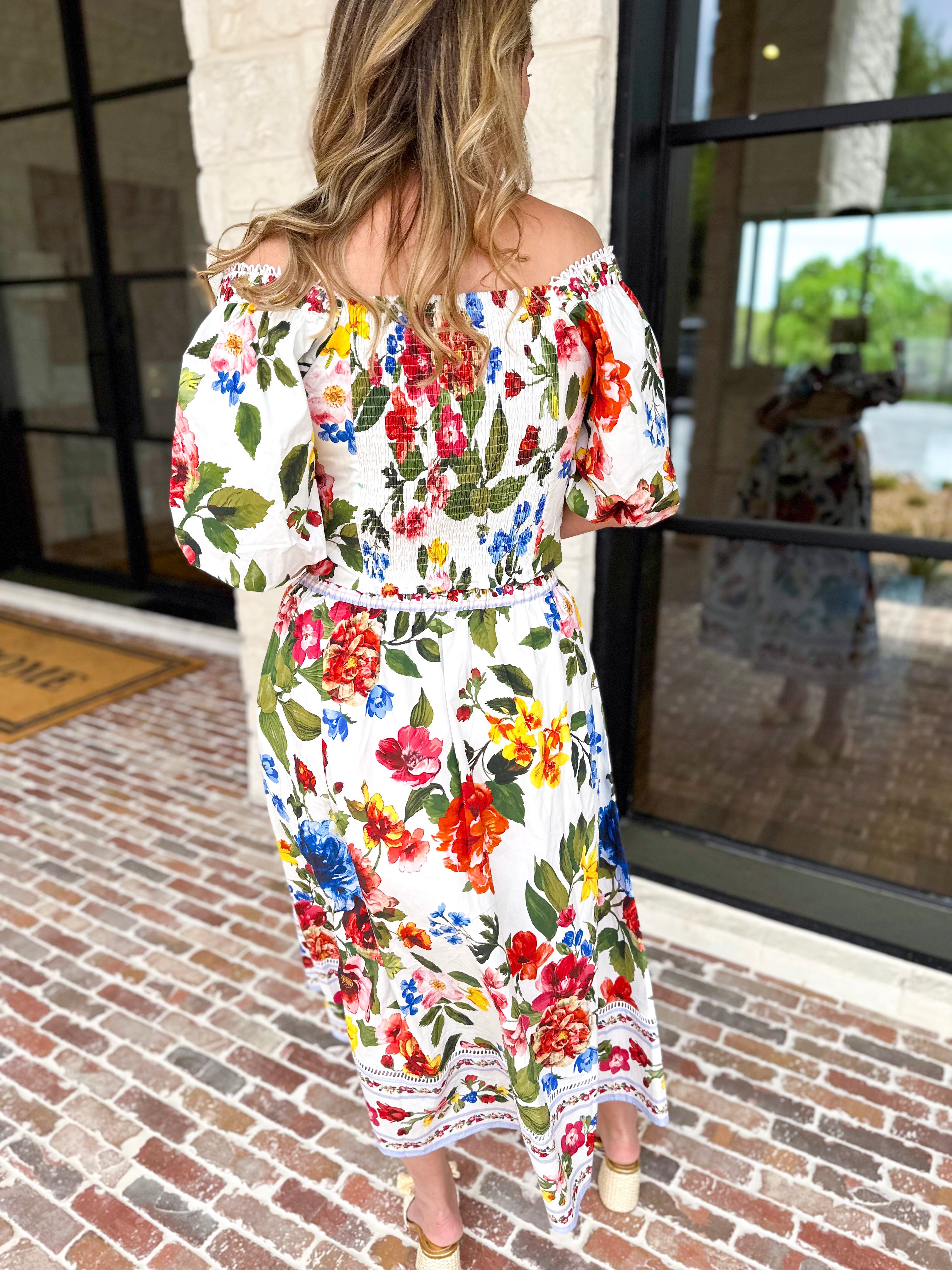 The Isla Bonita Midi Skirt Set-500 Midi-SKIES ARE BLUE-July & June Women's Fashion Boutique Located in San Antonio, Texas