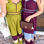The Romy Midi Dress - Plum-500 Midi-ENTRO-July & June Women's Fashion Boutique Located in San Antonio, Texas