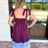The Romy Midi Dress - Plum-500 Midi-ENTRO-July & June Women's Fashion Boutique Located in San Antonio, Texas