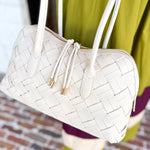 Lotus Shoulder Bag - Oatmilk-130 ACCESSORIES-Moda Luxe-July & June Women's Fashion Boutique Located in San Antonio, Texas