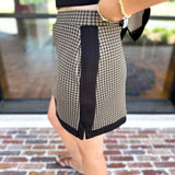 Weekend Vibes Gingham Set - Black-300 Athleisure/Lounge-ENTRO-July & June Women's Fashion Boutique Located in San Antonio, Texas