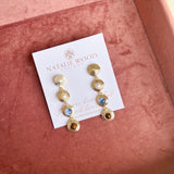 Natalie Wood - Strata Linear Earrings - Prism-110 Jewelry & Hair-Natalie Wood-July & June Women's Fashion Boutique Located in San Antonio, Texas