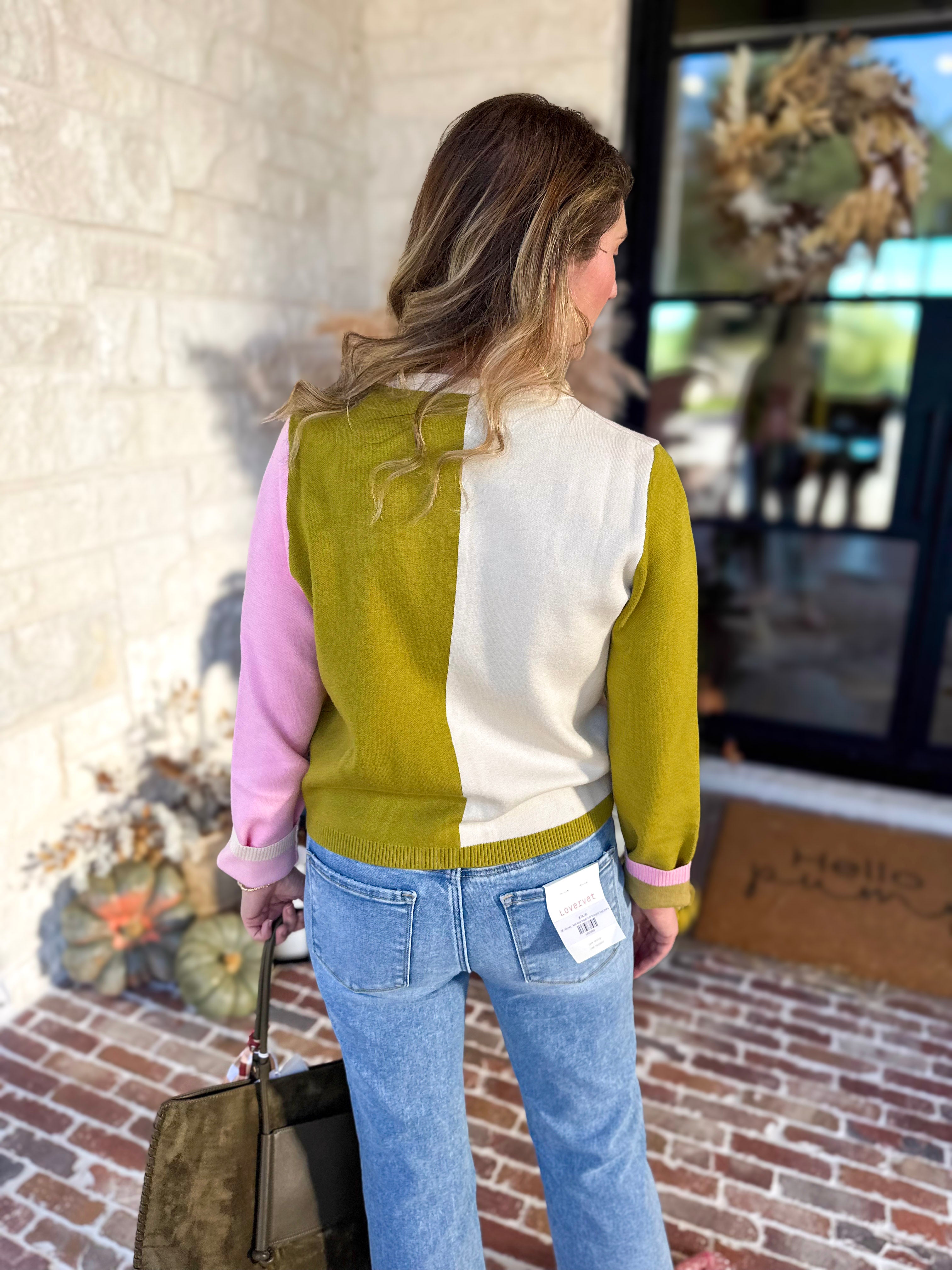 THML - Color Me Chic Sweater-230 Sweaters/Cardis-THML-July & June Women's Fashion Boutique Located in San Antonio, Texas