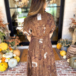 THML - Evermore Floral Midi Dress-500 Midi-THML-July & June Women's Fashion Boutique Located in San Antonio, Texas
