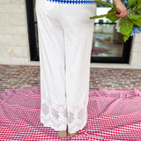 Current Air - Bloom Wide Leg Pants-410 Shorts/Skirts-CURRENT AIR CLOTHING-July & June Women's Fashion Boutique Located in San Antonio, Texas