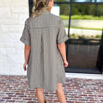 Fall Transition Mini Dress - Olive-510 Mini-ENTRO-July & June Women's Fashion Boutique Located in San Antonio, Texas
