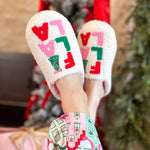 Fa La La Cream Slippers-140 Gifts + Home-SHIRALEAH-July & June Women's Fashion Boutique Located in San Antonio, Texas