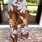 Sunset Floral Set - Brown-500 Midi-ENTRO-July & June Women's Fashion Boutique Located in San Antonio, Texas