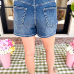 LIVERPOOL - High Rise Heritage Denim Shorts-410 Shorts/Skirts-LIVERPOOL JEANS COMPANY-July & June Women's Fashion Boutique Located in San Antonio, Texas