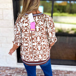 THML - The Hadley Blouse-200 Fashion Blouses-THML-July & June Women's Fashion Boutique Located in San Antonio, Texas