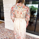 Garden Party Midi Dress-500 Midi-ENTRO-July & June Women's Fashion Boutique Located in San Antonio, Texas