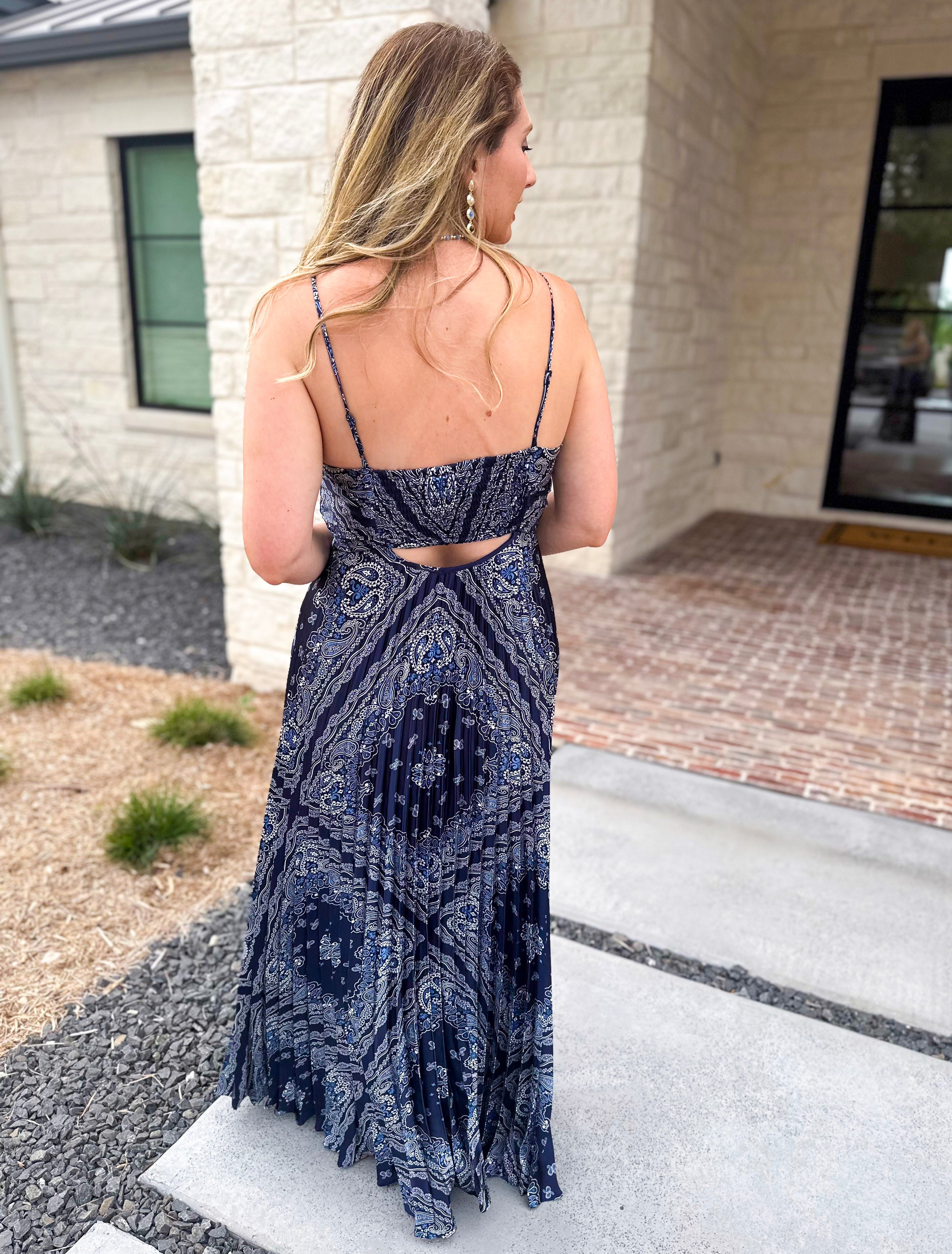 The Endless Summer Midi Dress-500 Midi-SKIES ARE BLUE-July & June Women's Fashion Boutique Located in San Antonio, Texas